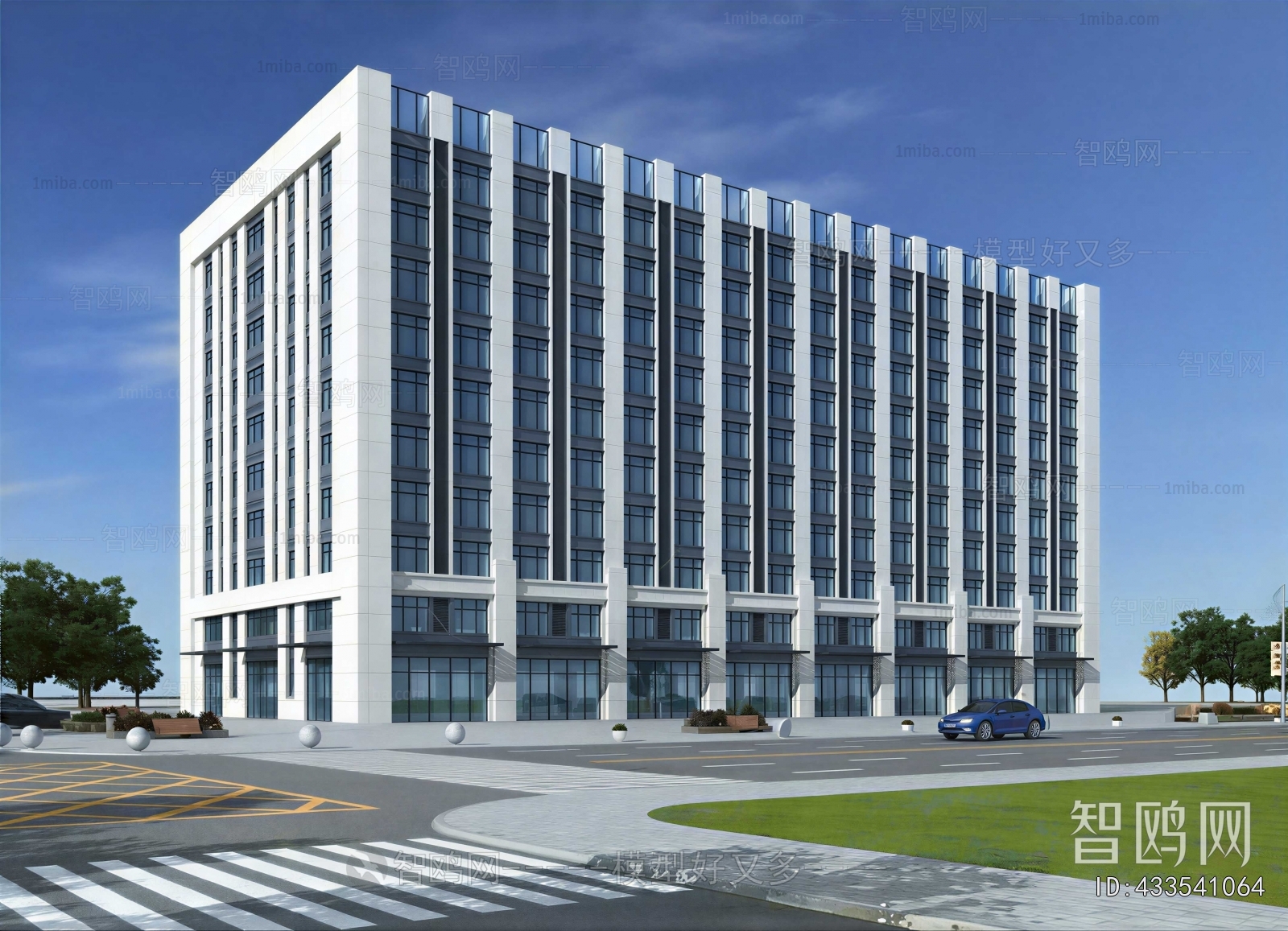 Modern Appearance Of Commercial Building