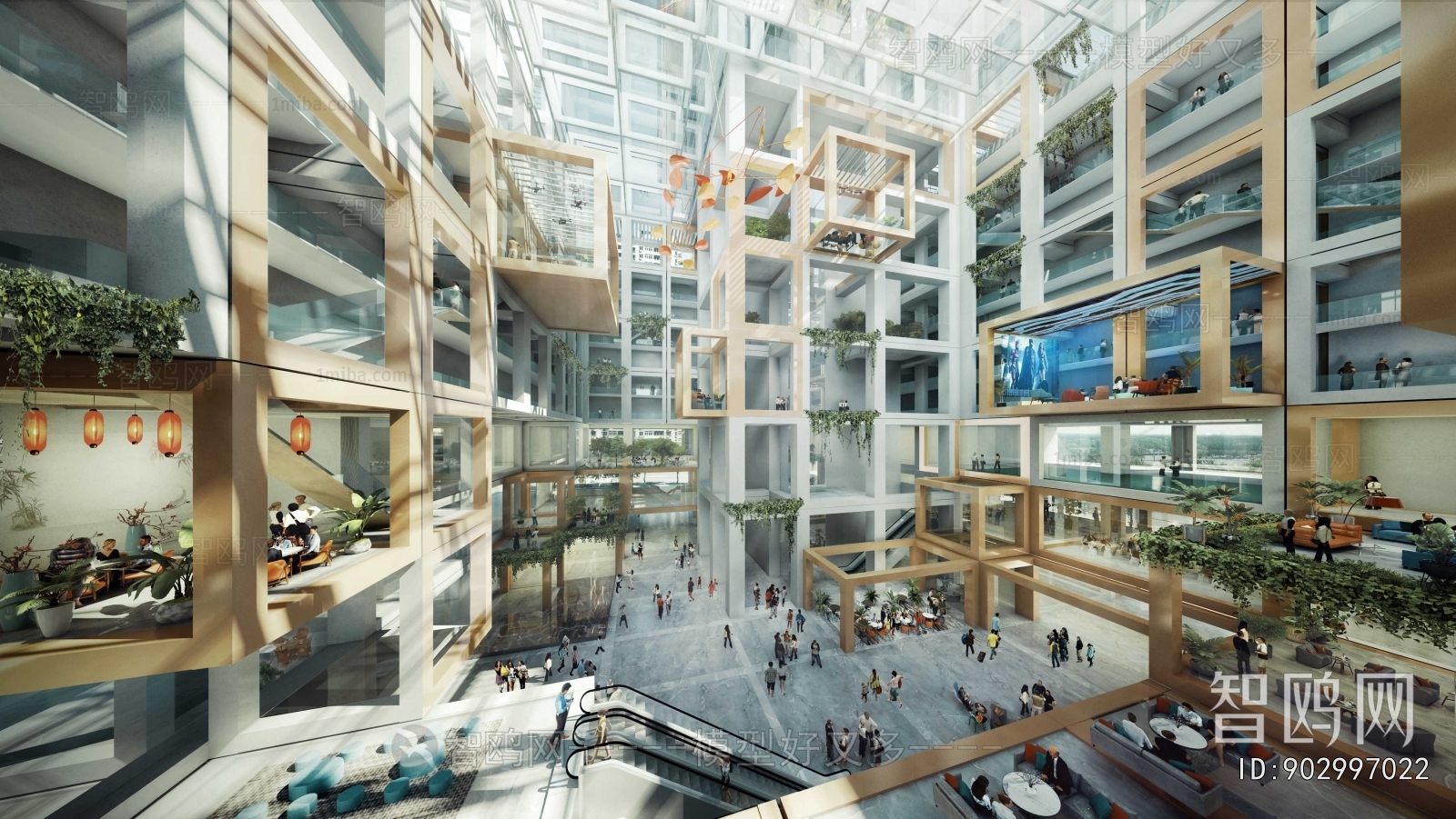 Modern Appearance Of Commercial Building