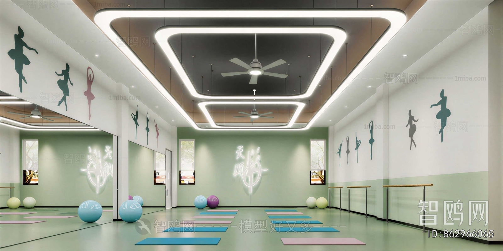 Modern Dance Classroom
