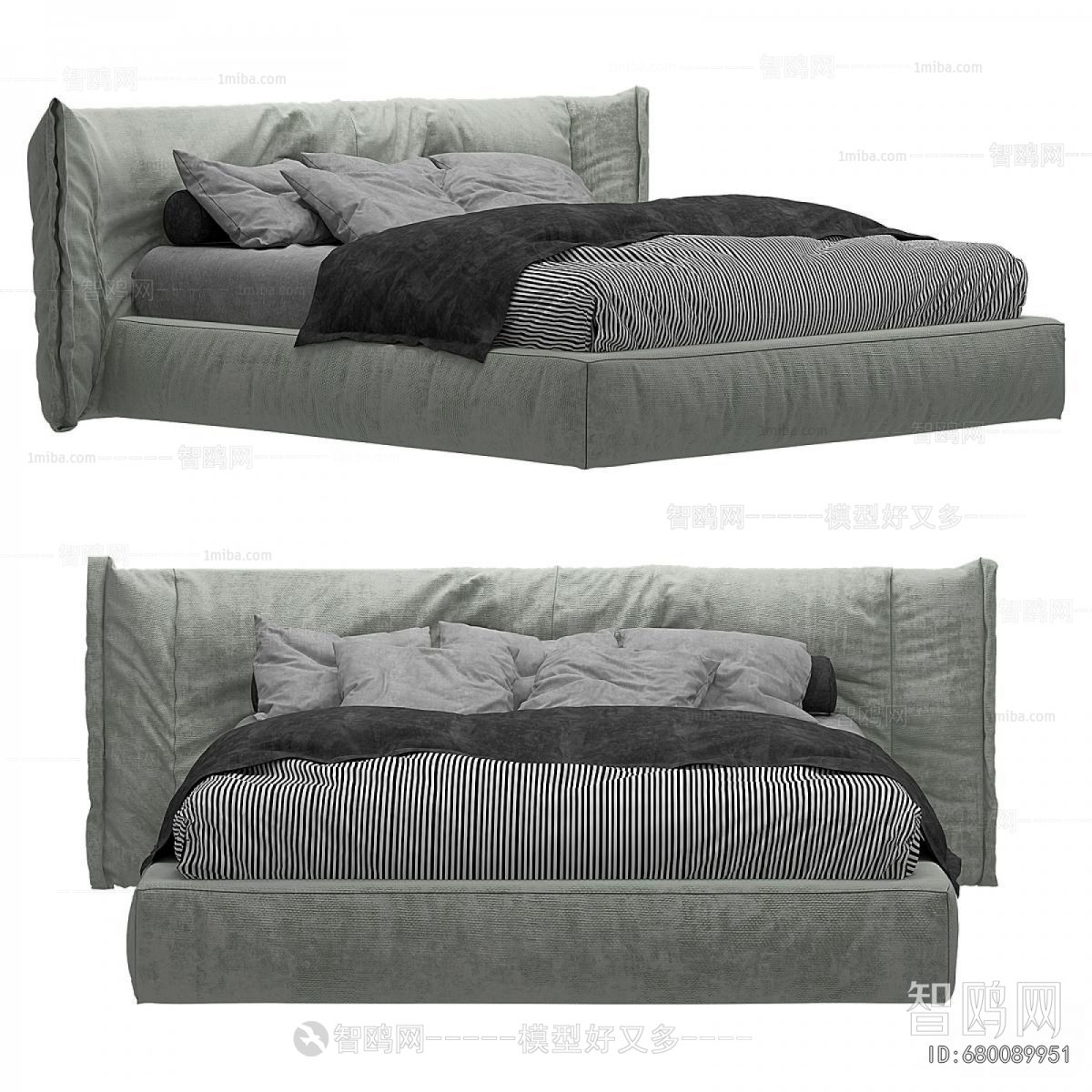 Modern Double Bed