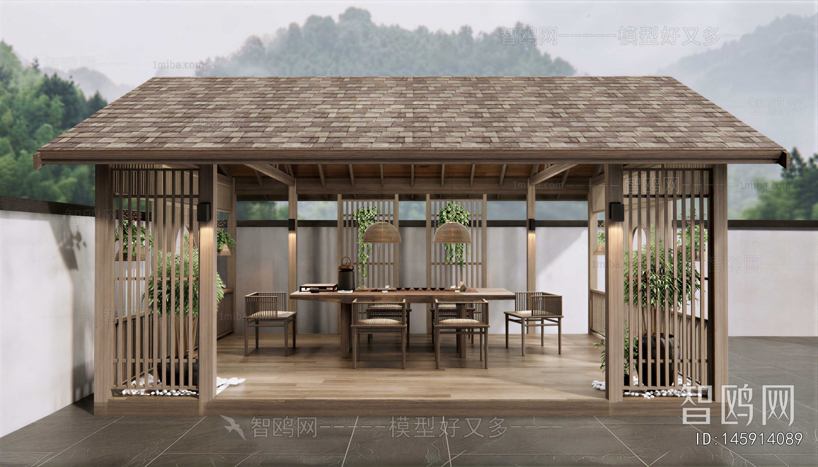 New Chinese Style Pavilion