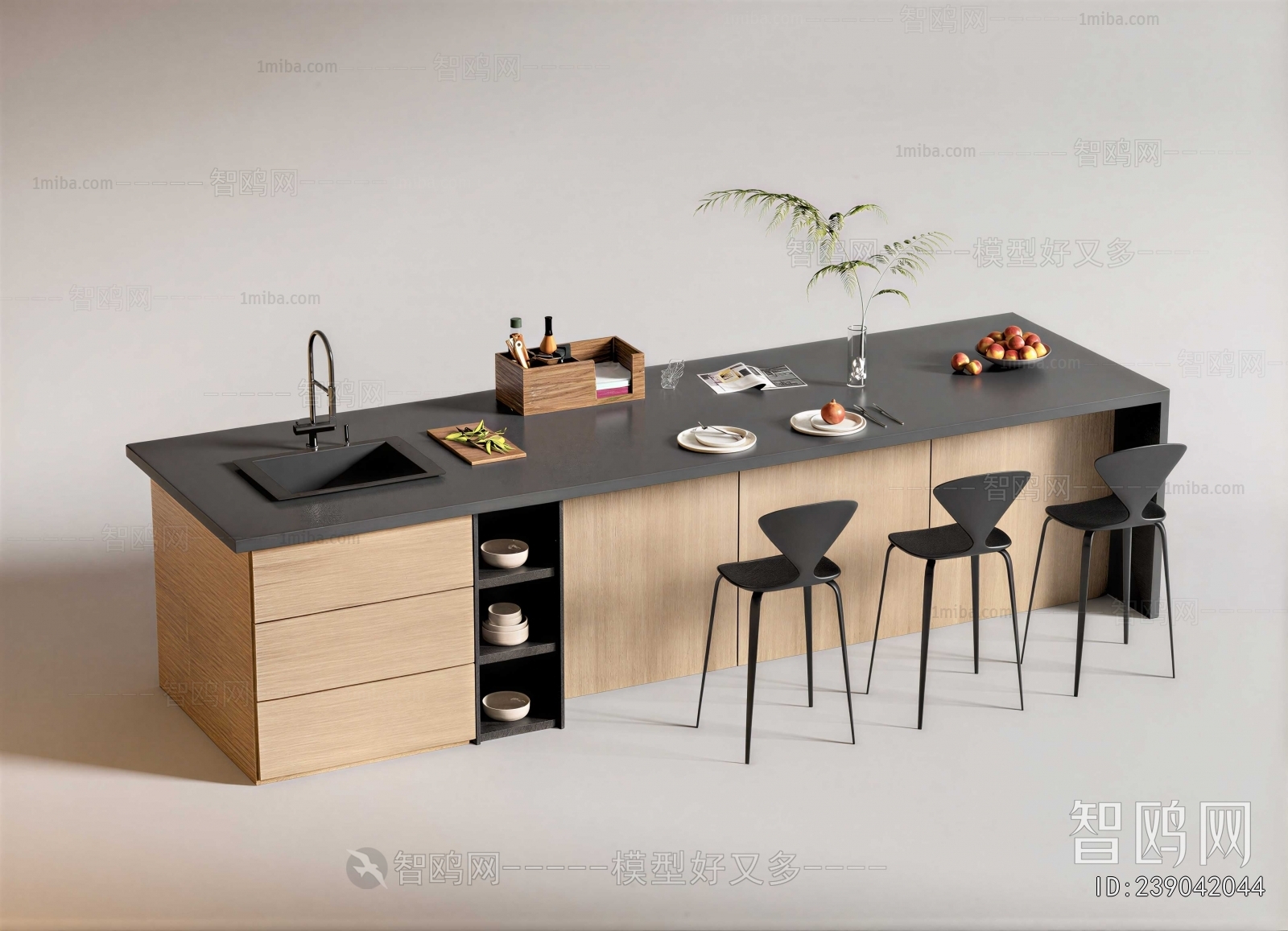 Modern Counter Bar