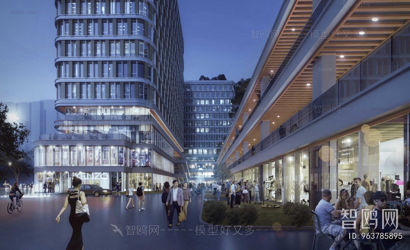 Modern Commercial Street