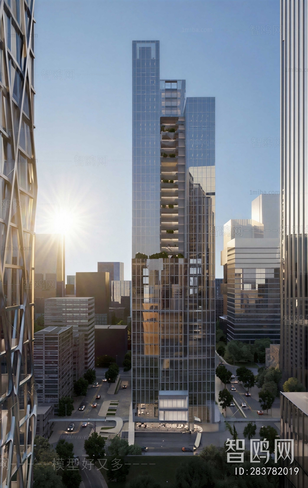 Modern Building Appearance
