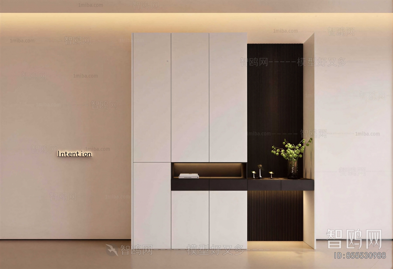 Modern Shoe Cabinet