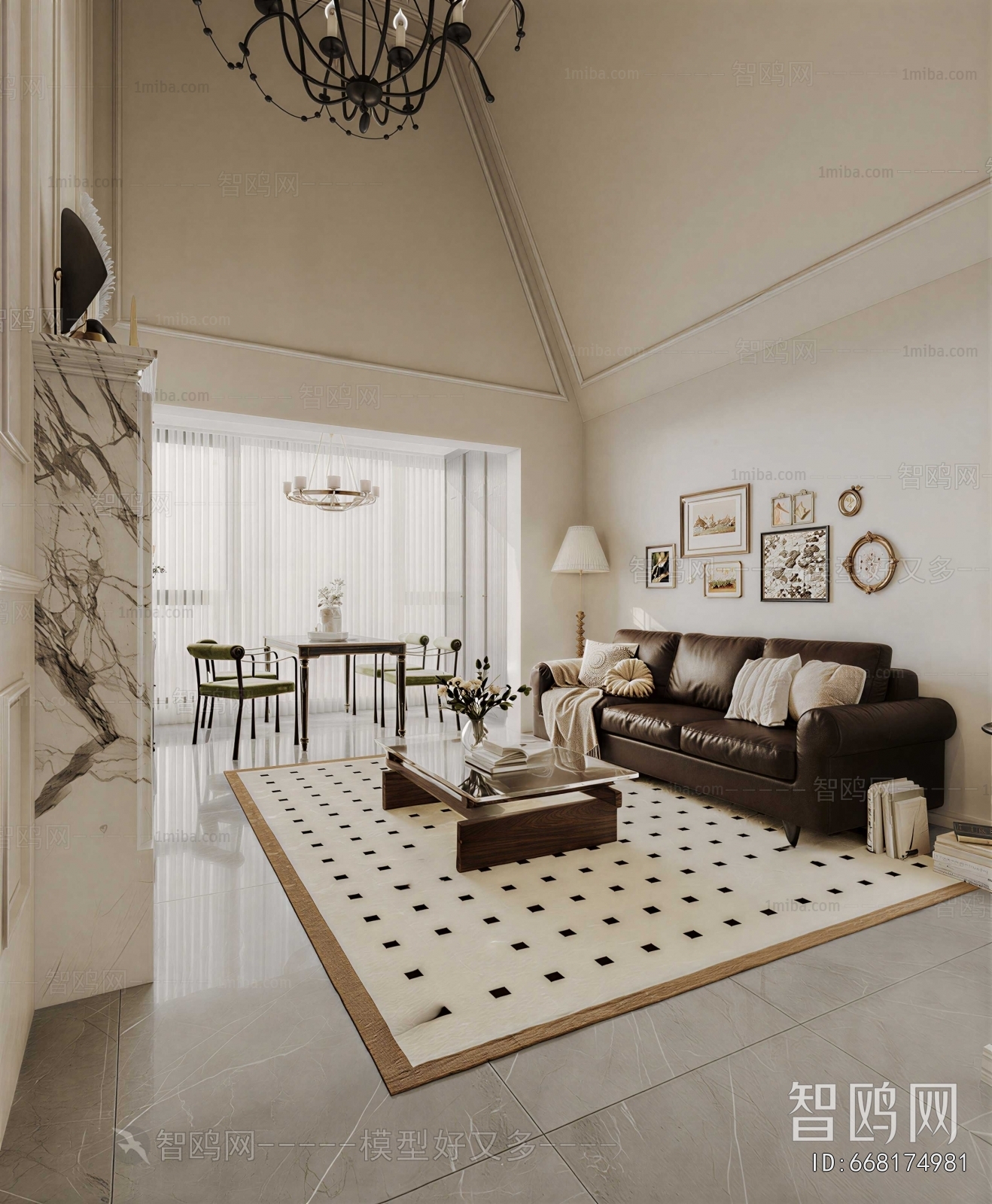 French Style A Living Room