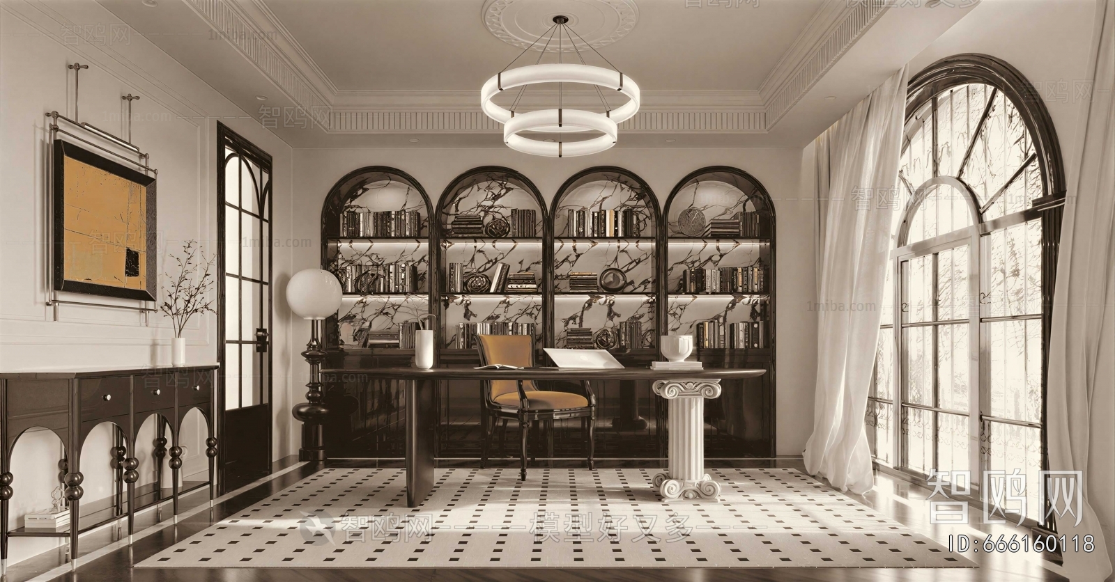 American Style Study Space