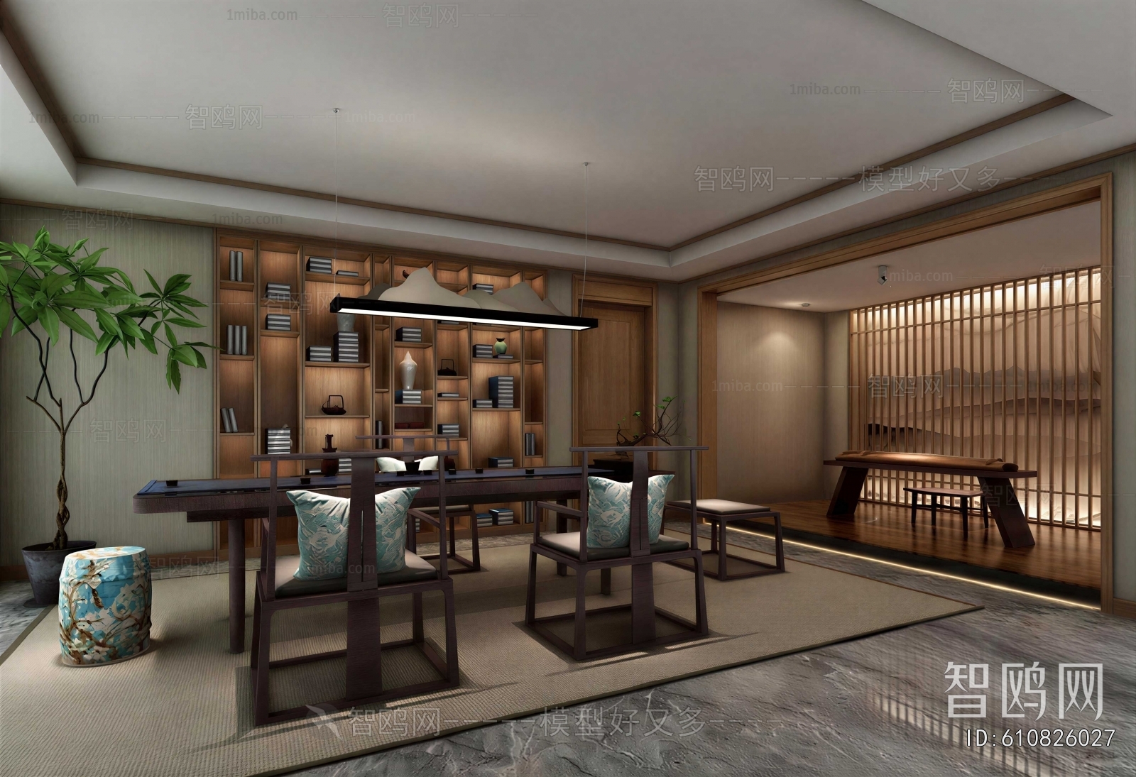 New Chinese Style Tea House