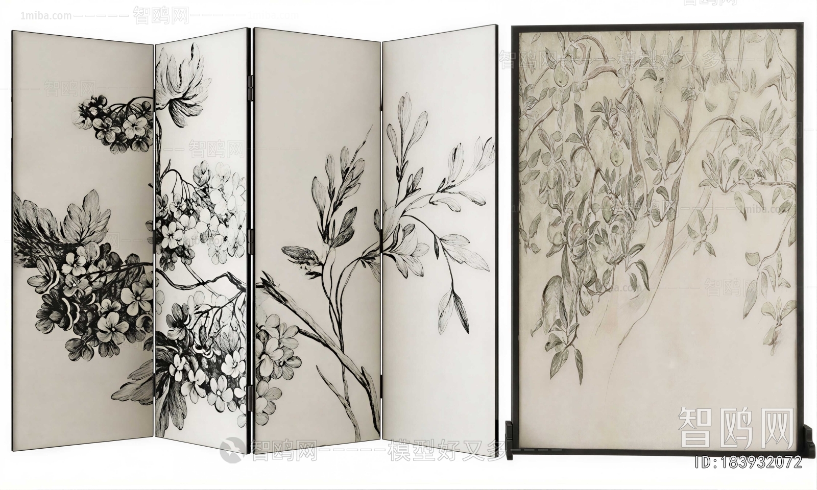 New Chinese Style Partition