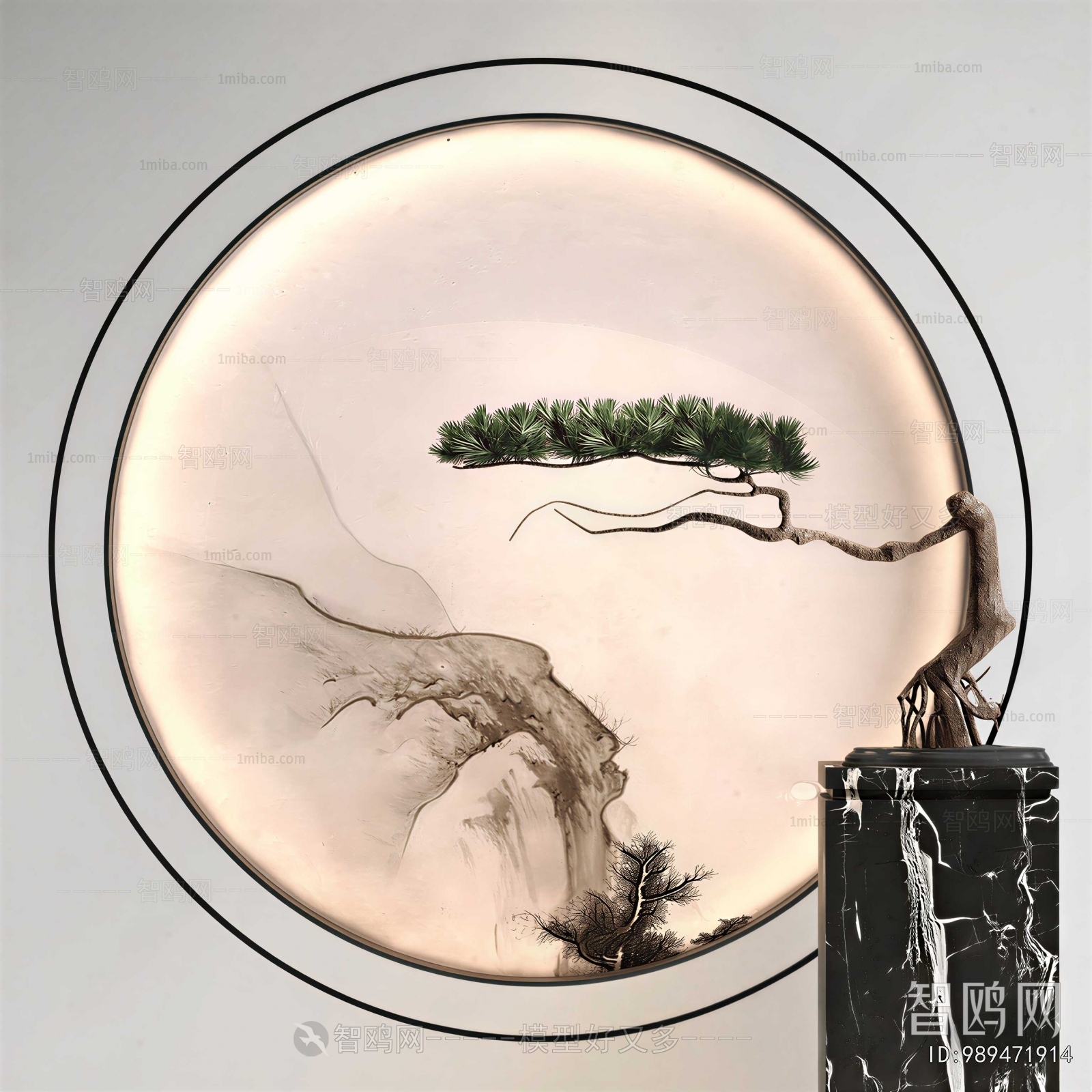 New Chinese Style Bonsai