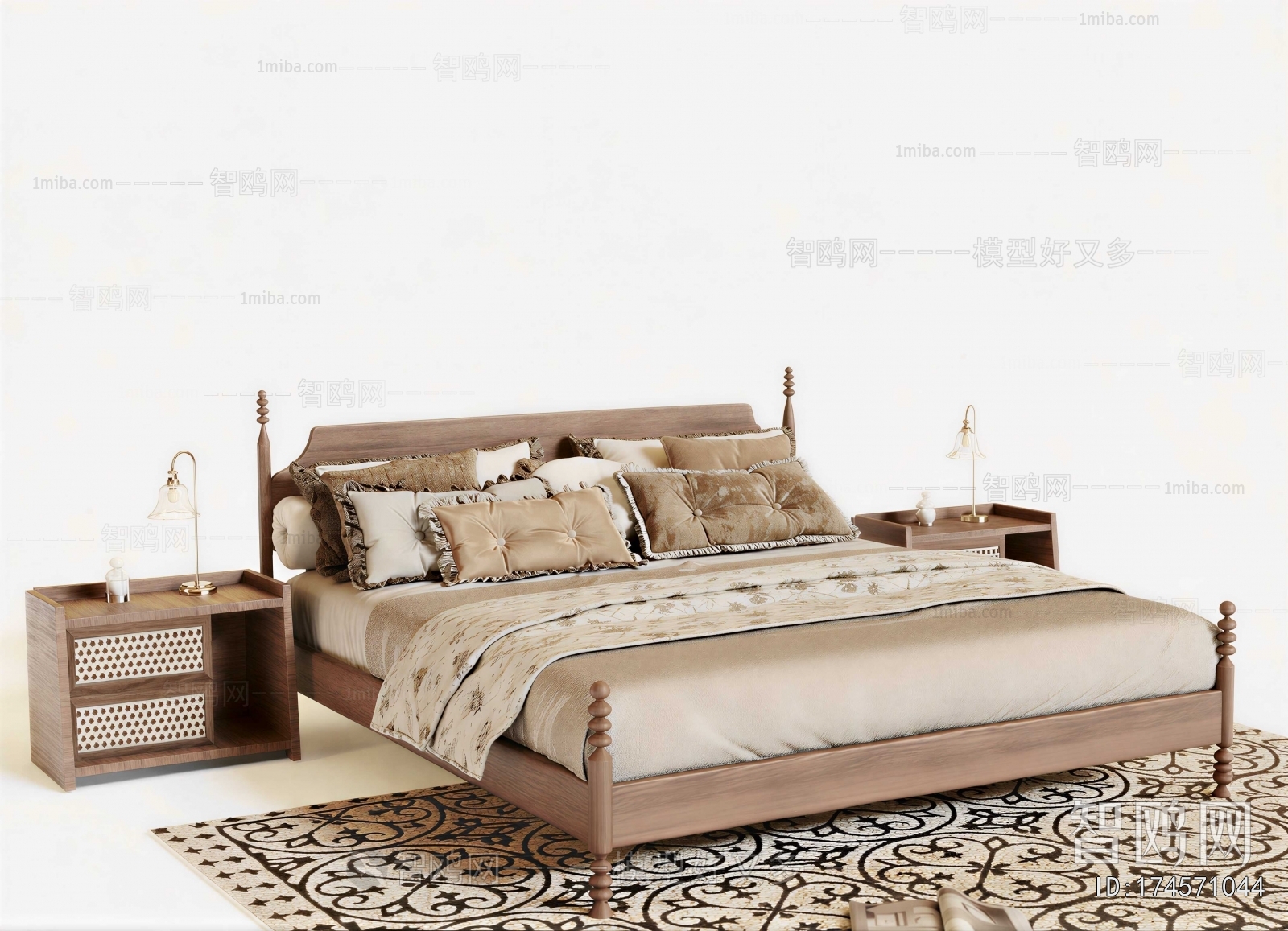 American Style Double Bed