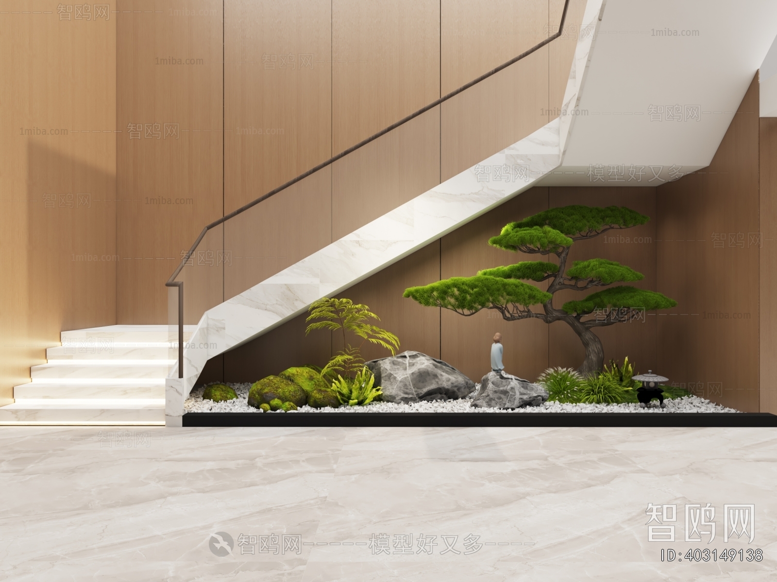New Chinese Style Stairwell