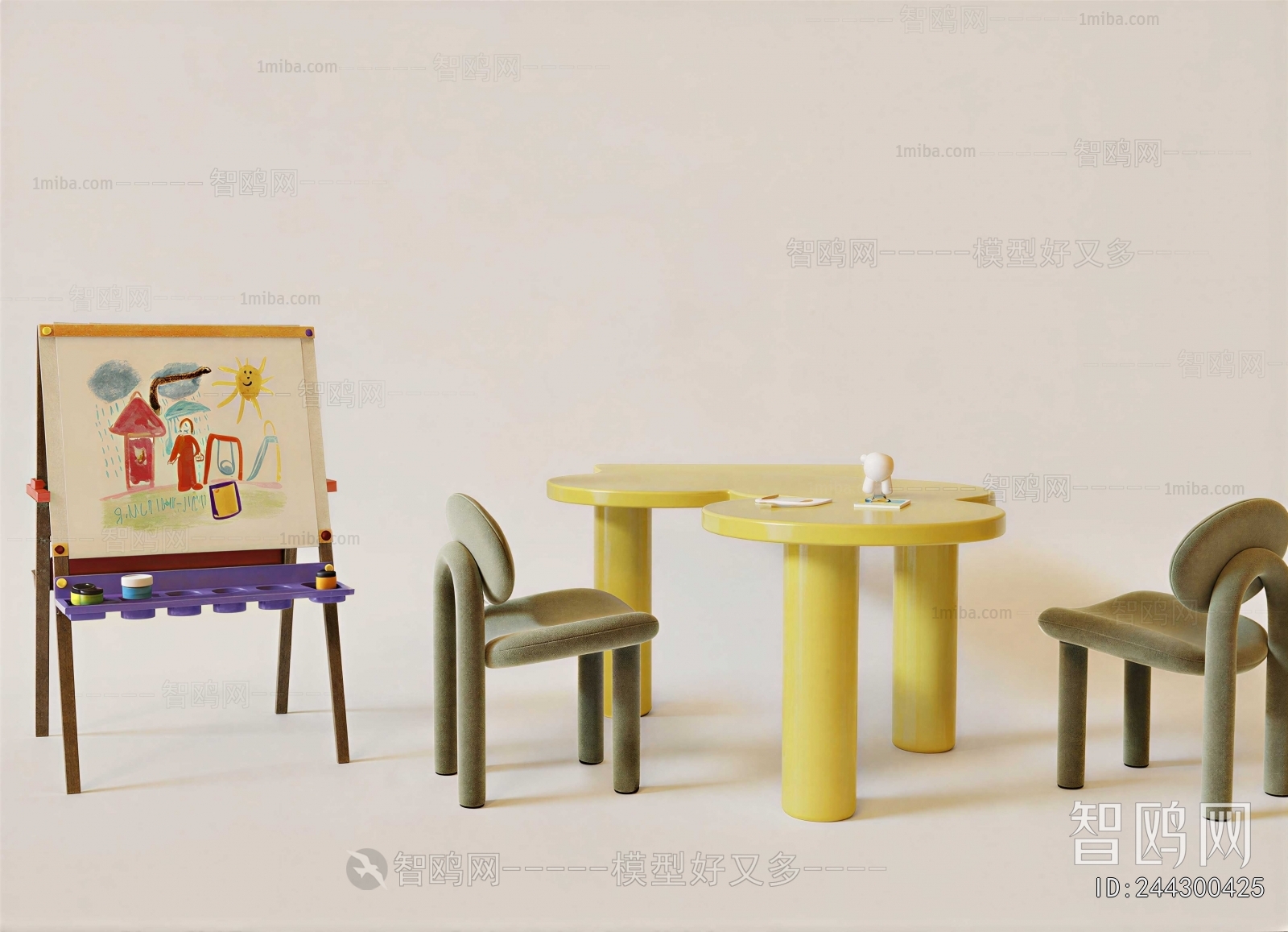 Nordic Style Children's Table/chair