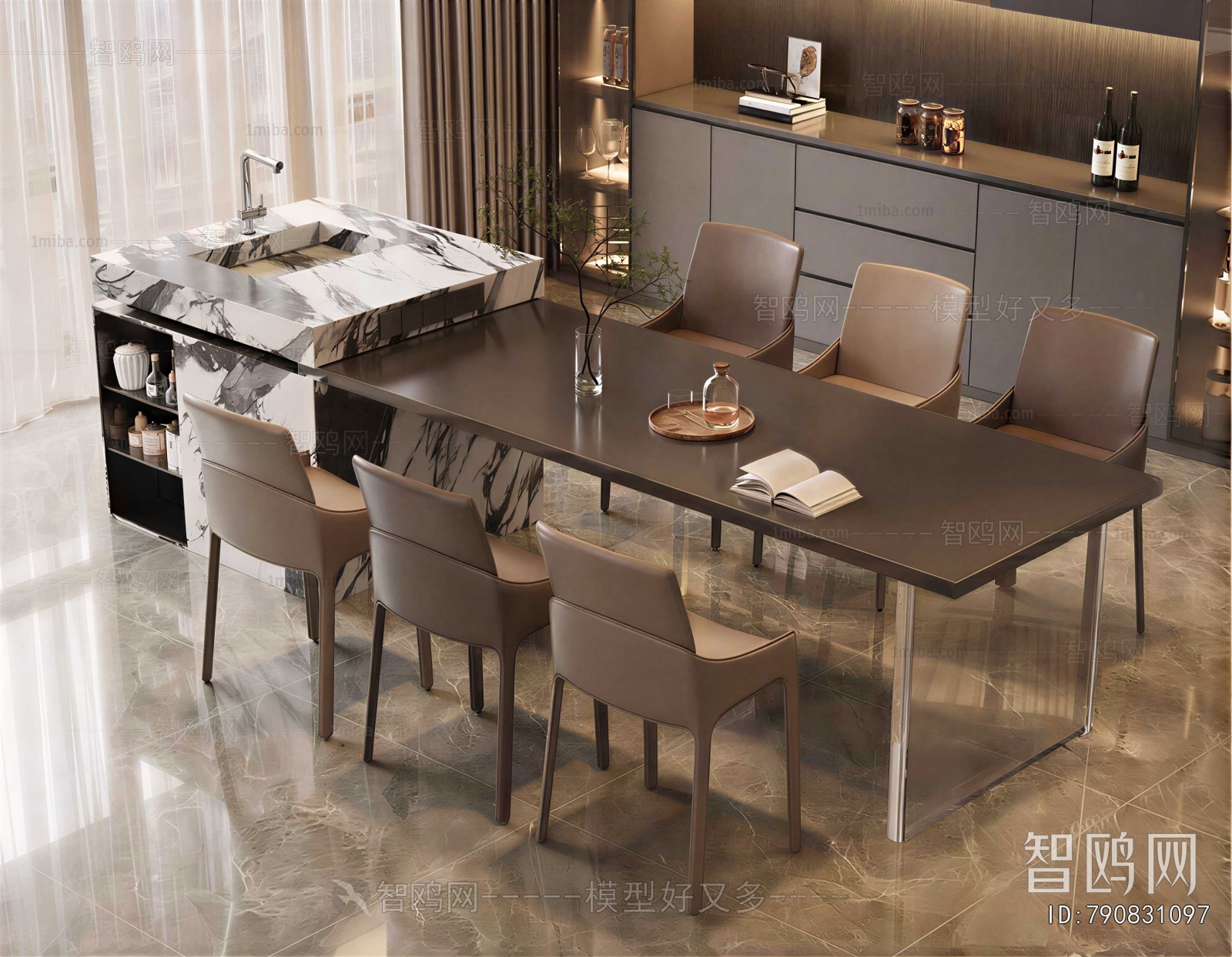 Modern Dining Table And Chairs