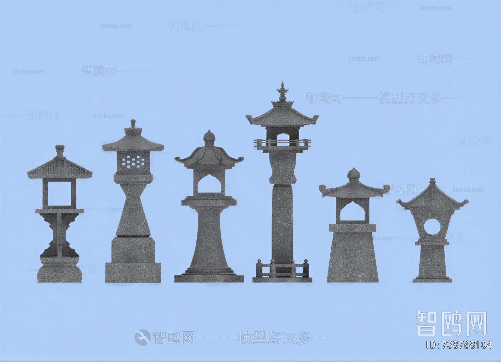 Chinese Style Building Component