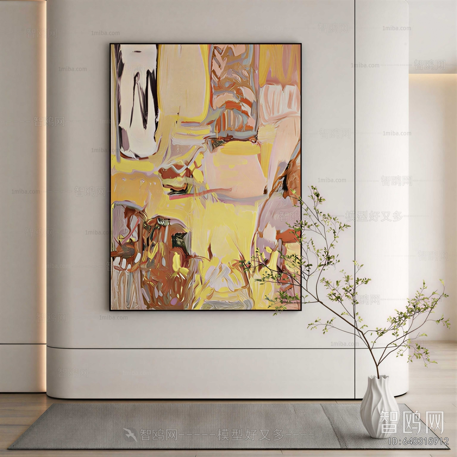 Wabi-sabi Style Painting