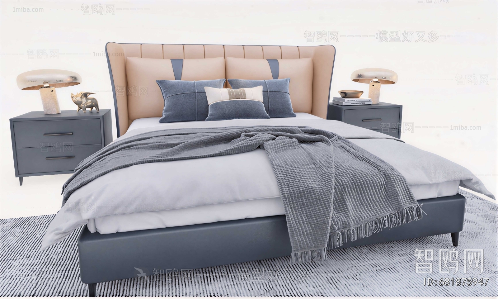 Modern Double Bed