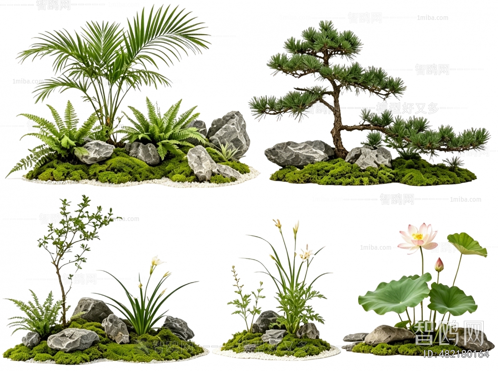 New Chinese Style Plant Landscaping