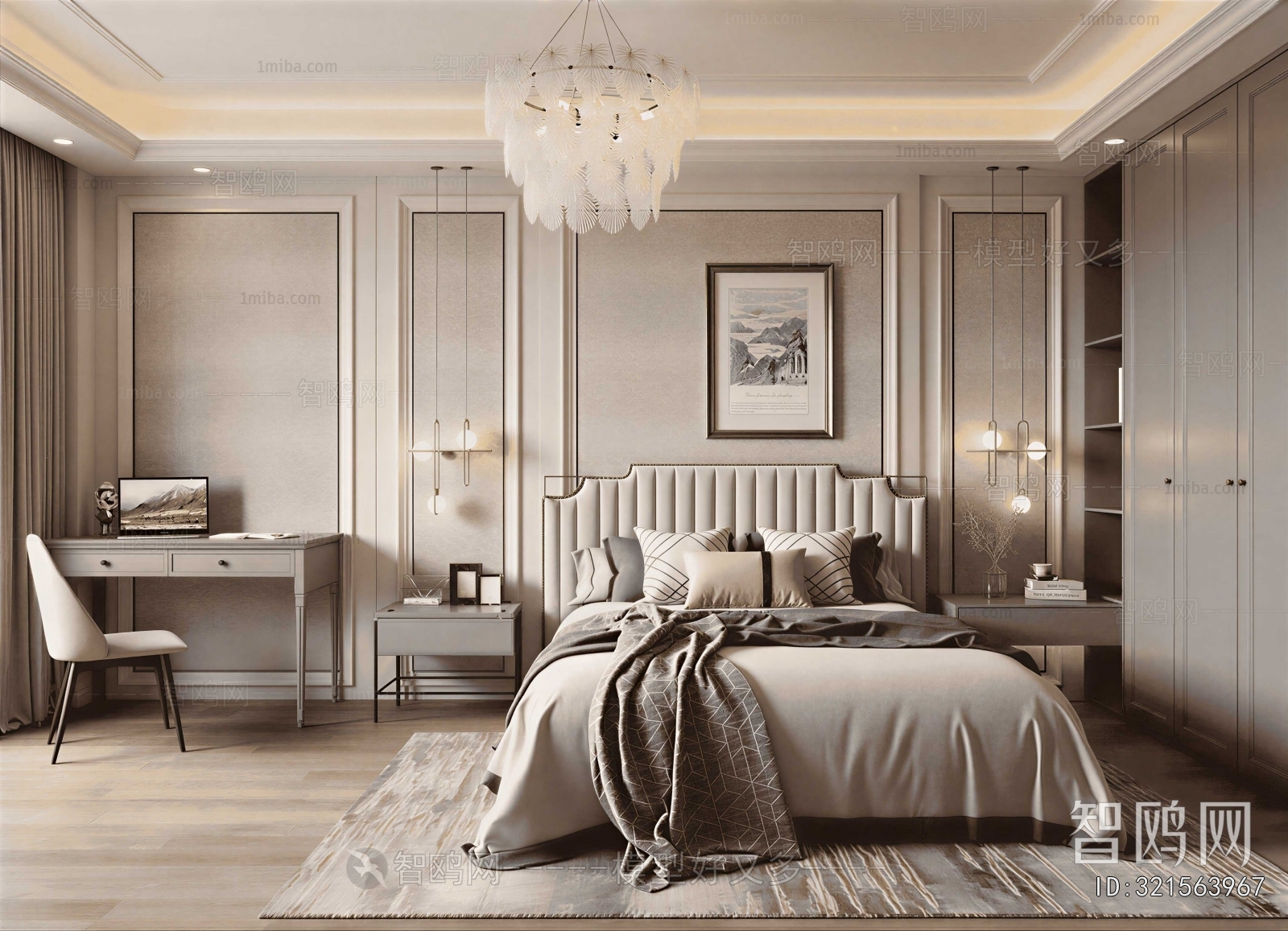 American Style Bedroom