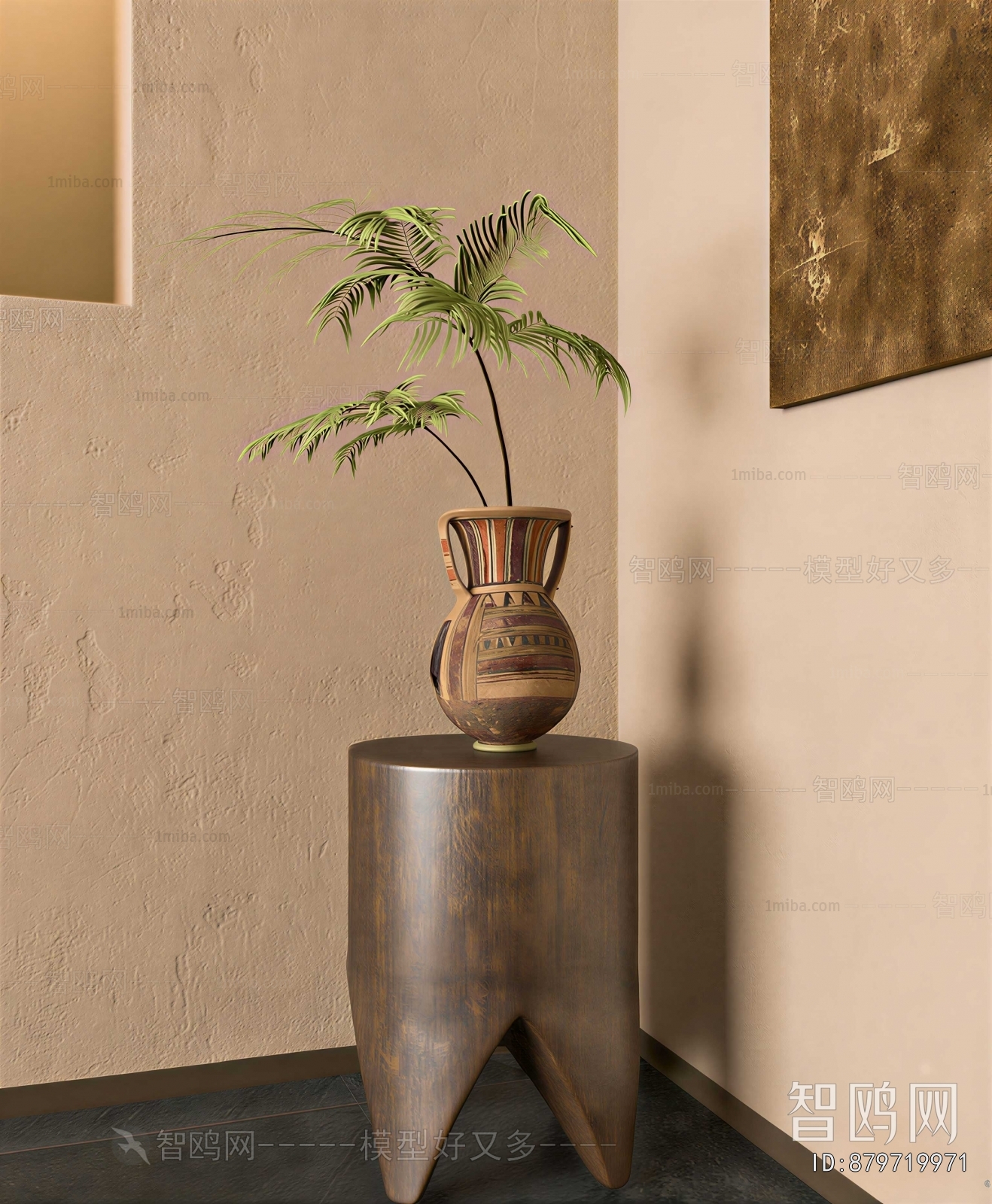 Wabi-sabi Style Dried Branch