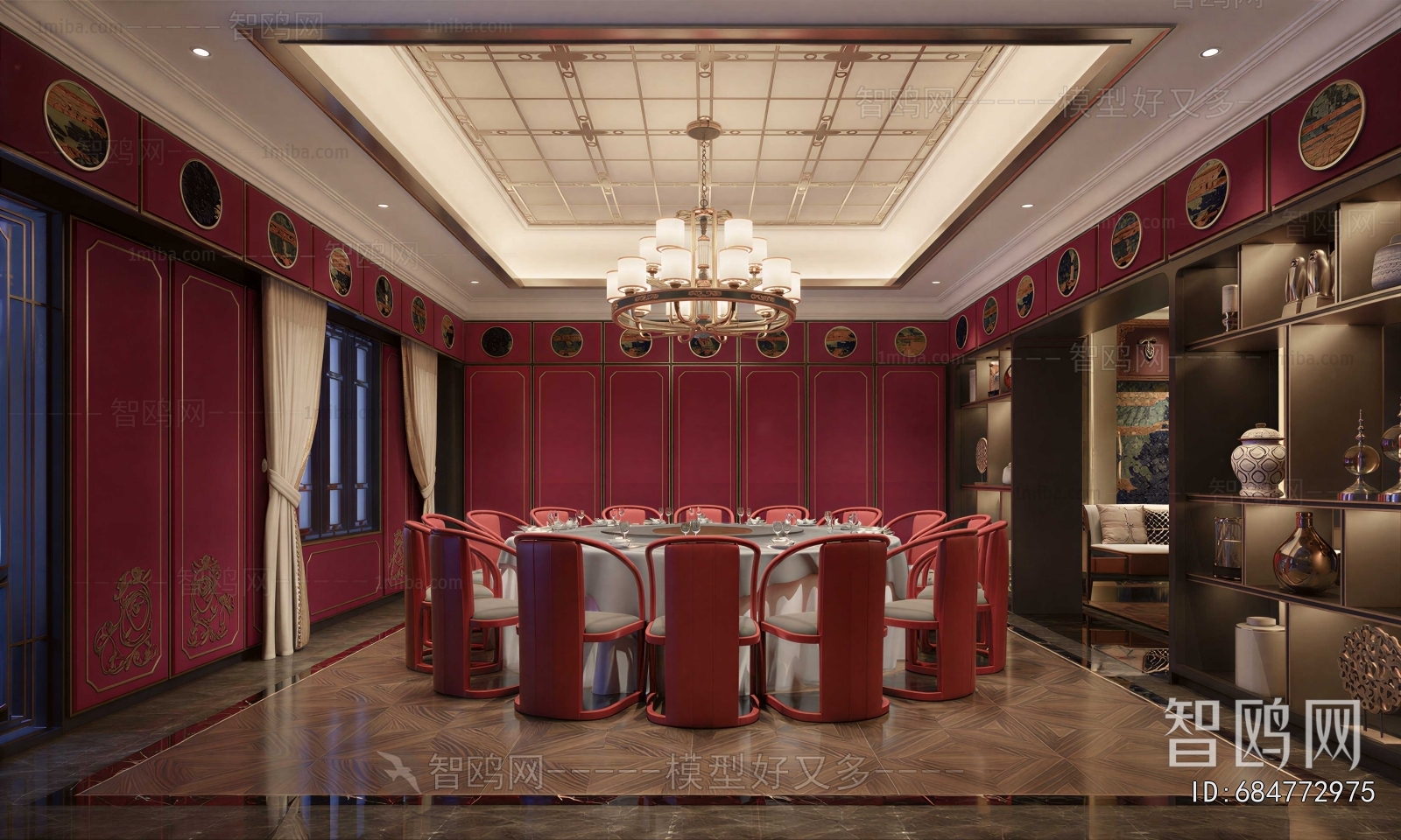 New Chinese Style Restaurant Box