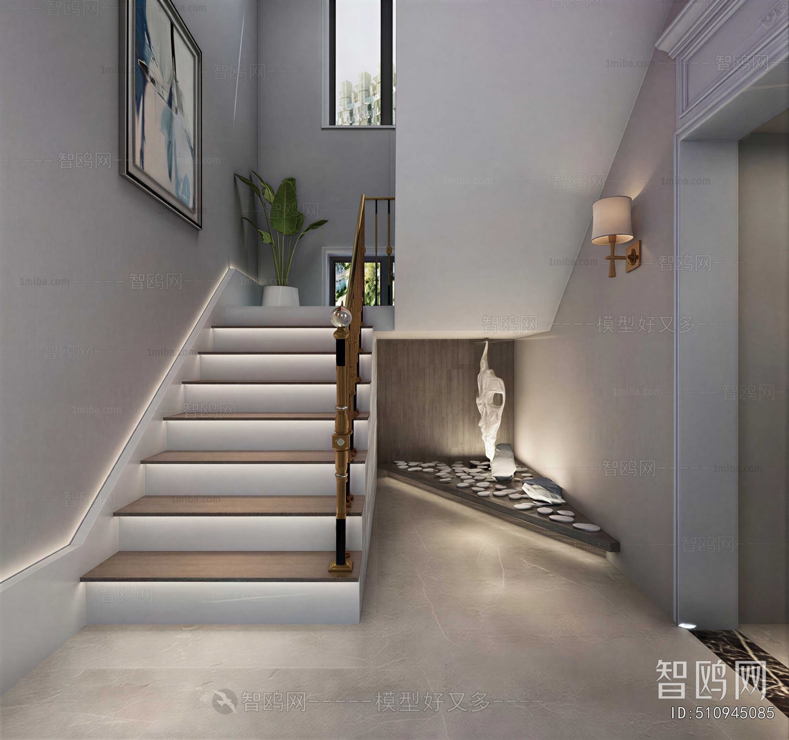 Modern Stairwell