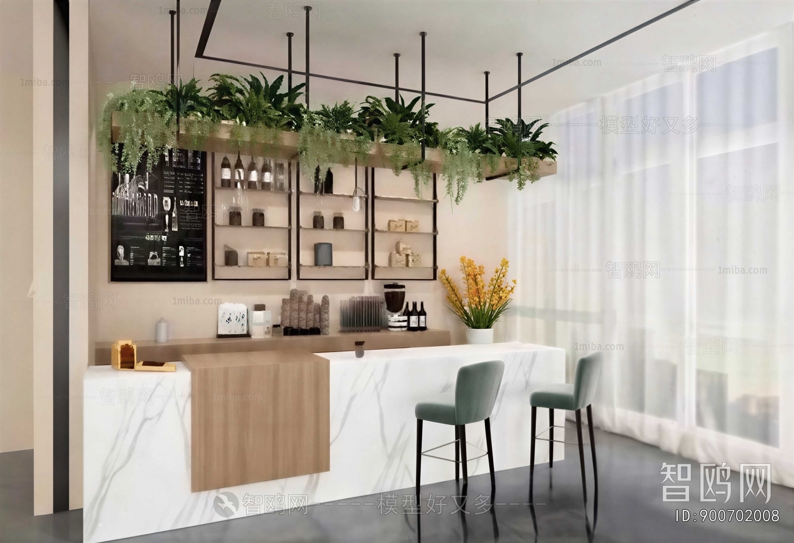 Modern Counter Bar