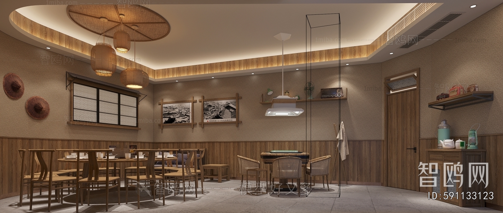 New Chinese Style Restaurant Box