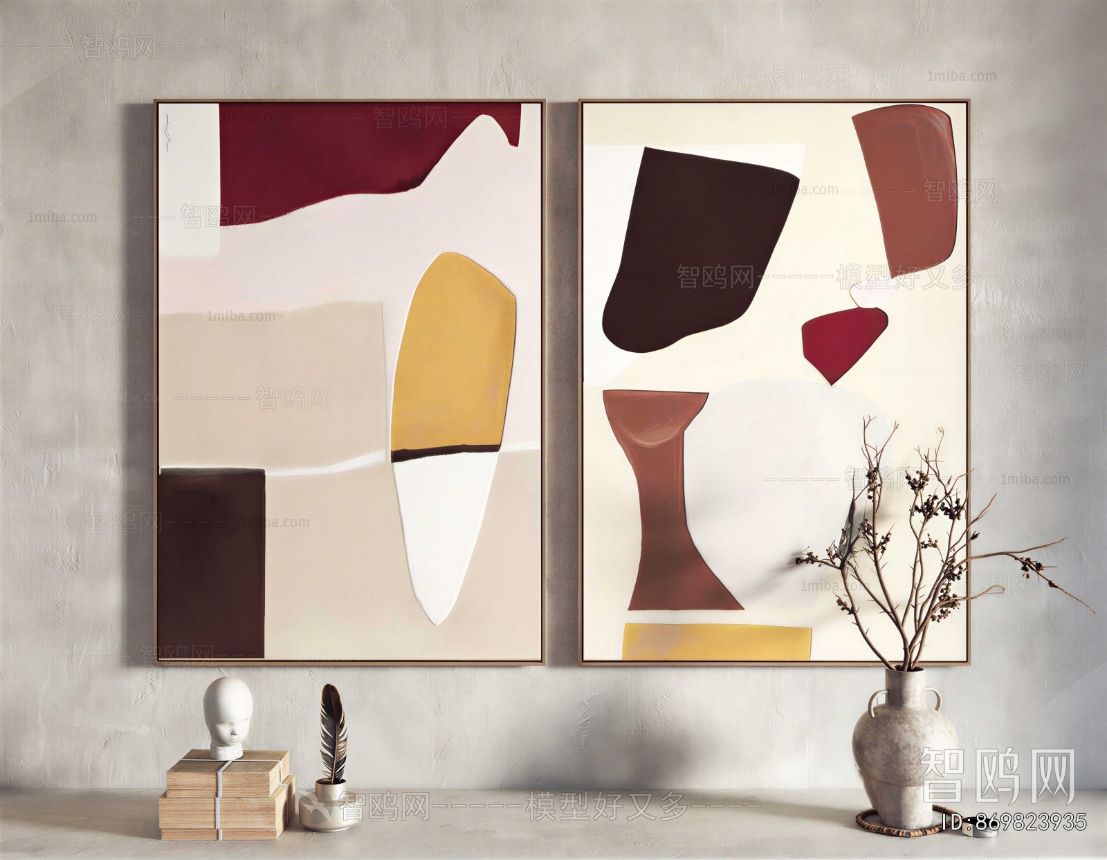 Wabi-sabi Style Painting