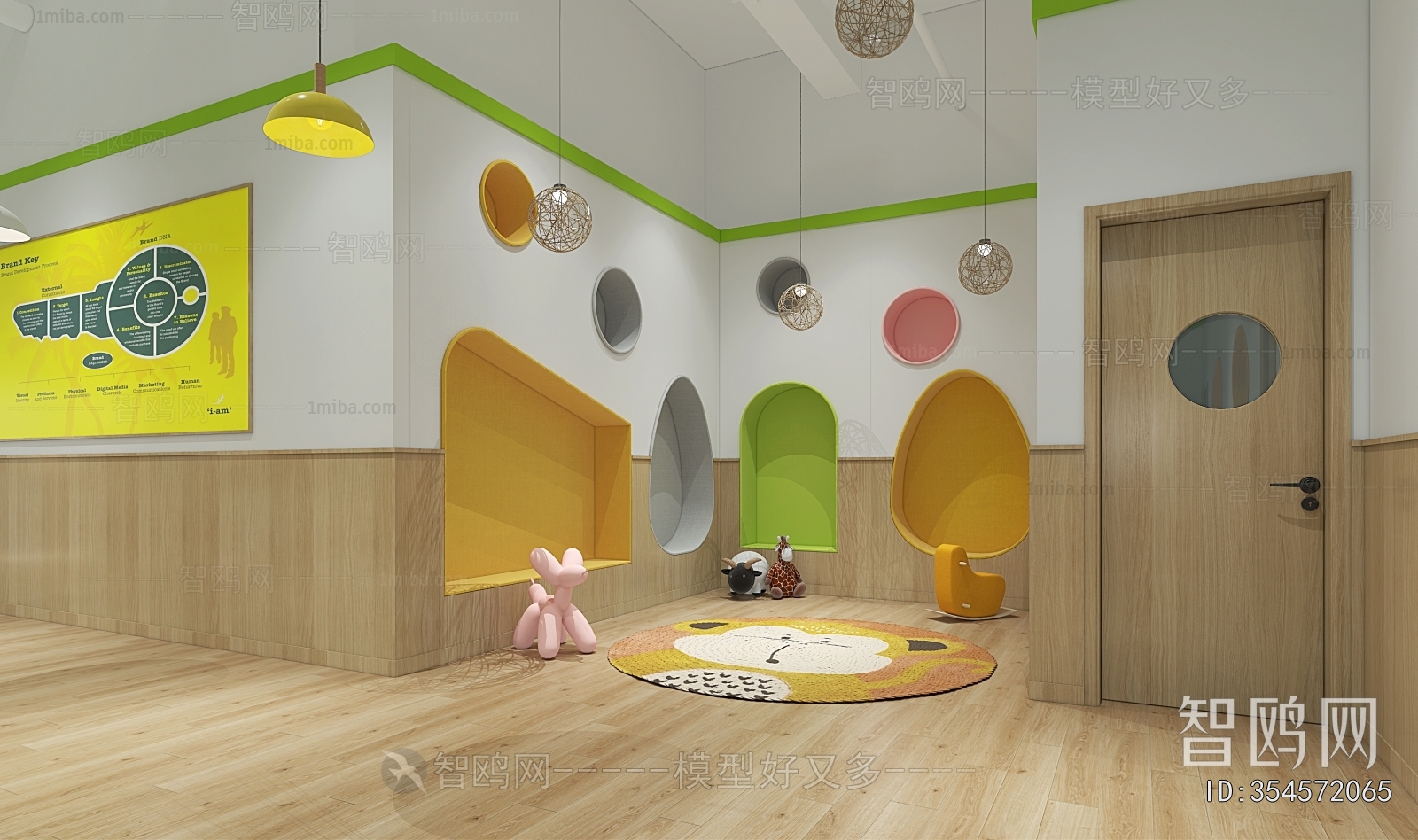 Modern Office Reception Desk