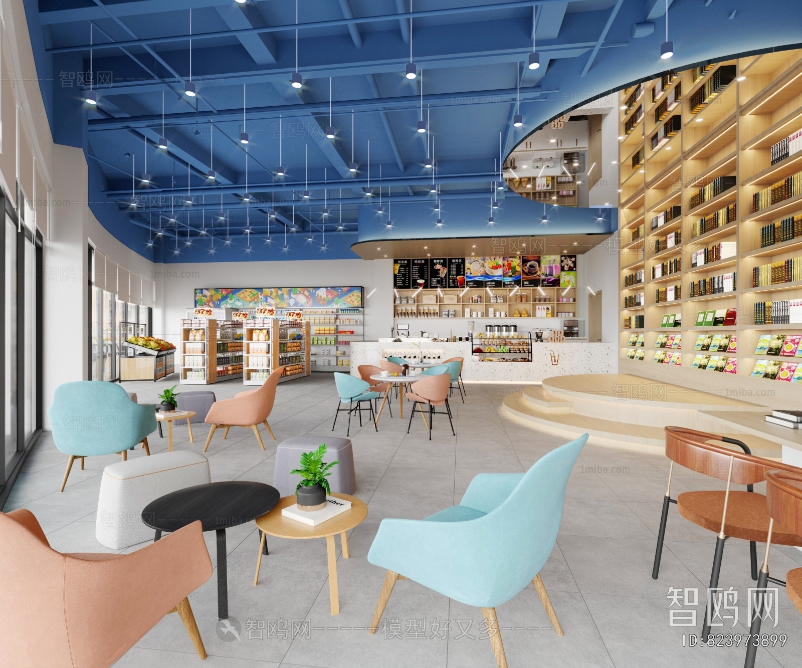 Modern Milk Tea Shop