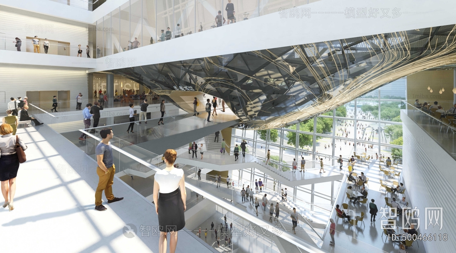 Modern Shopping Mall
