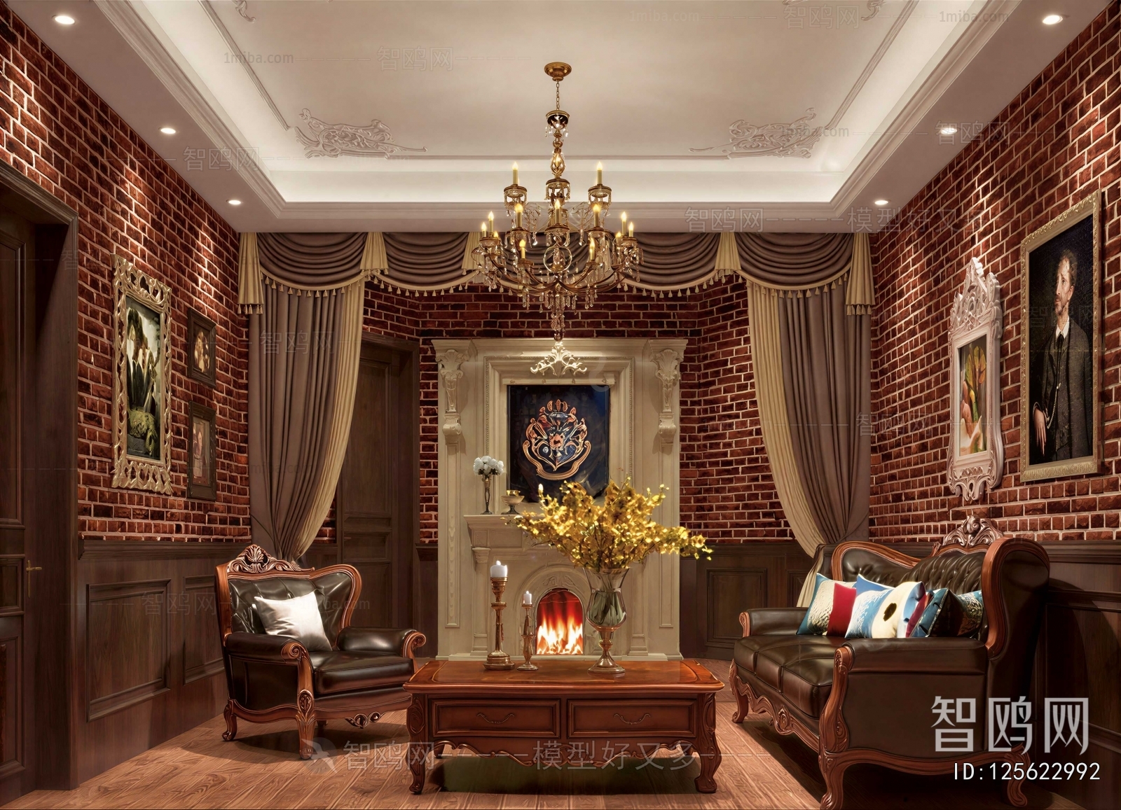 European Style A Living Room