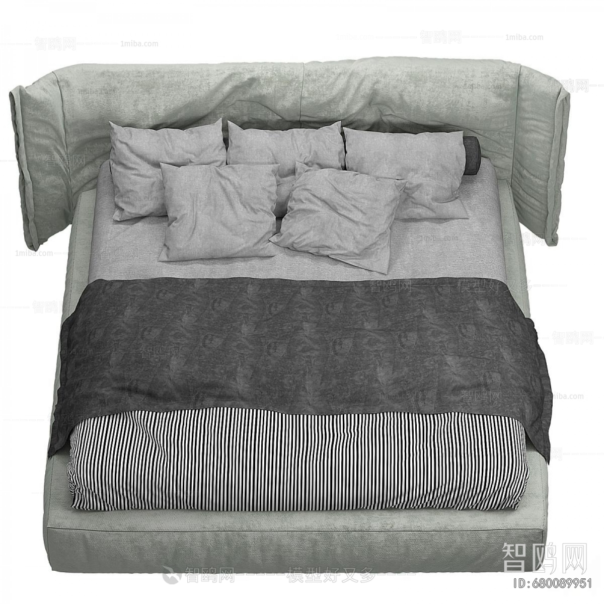 Modern Double Bed