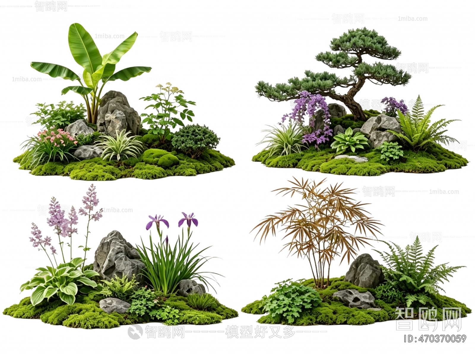 New Chinese Style Plant Landscaping