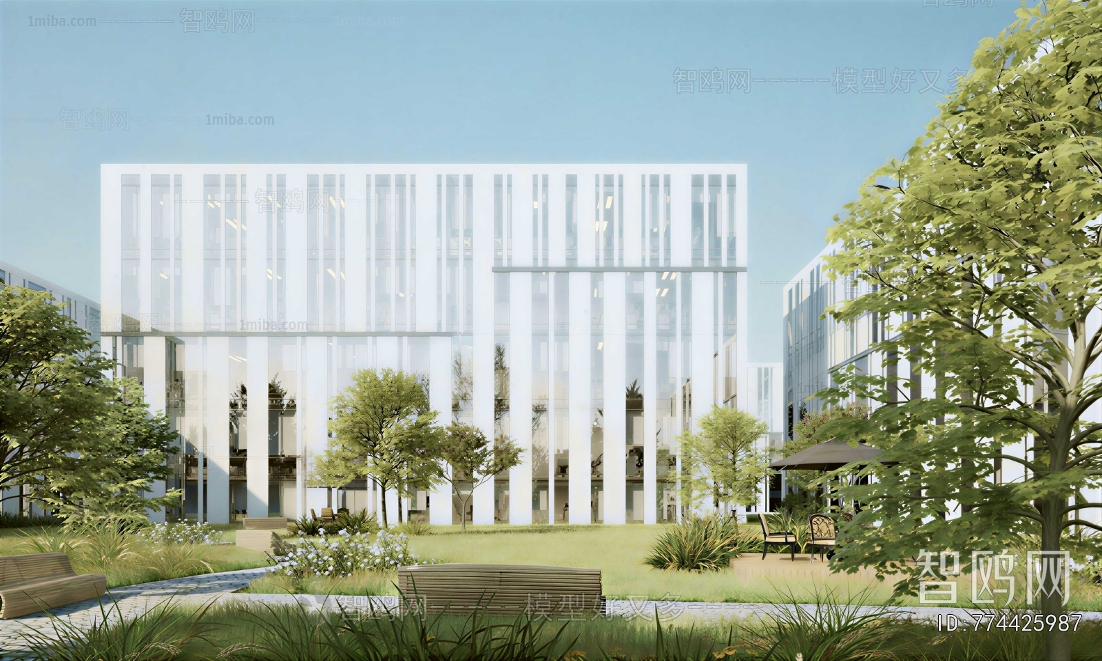 Modern Courtyard/landscape