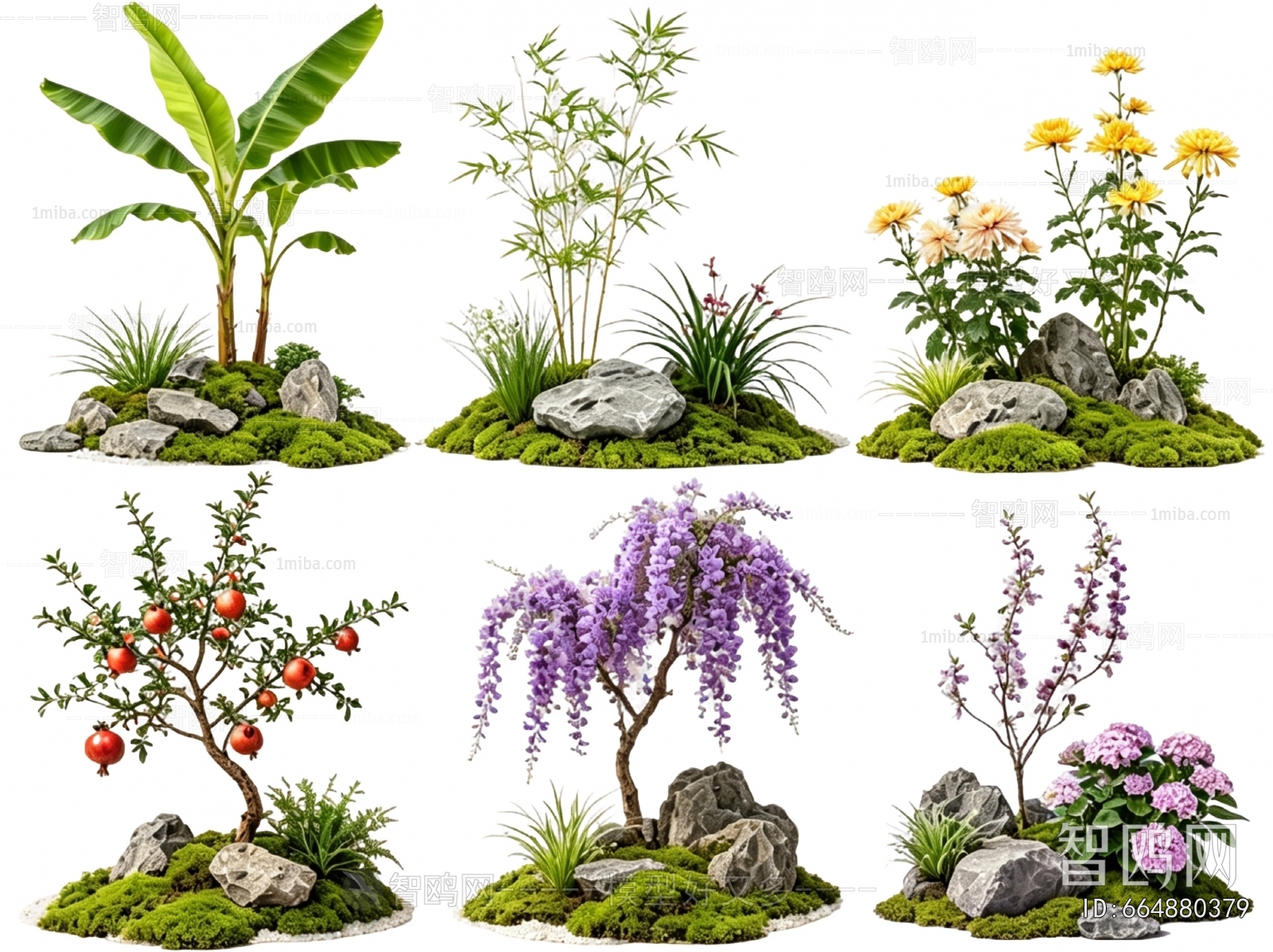 New Chinese Style Plant Landscaping