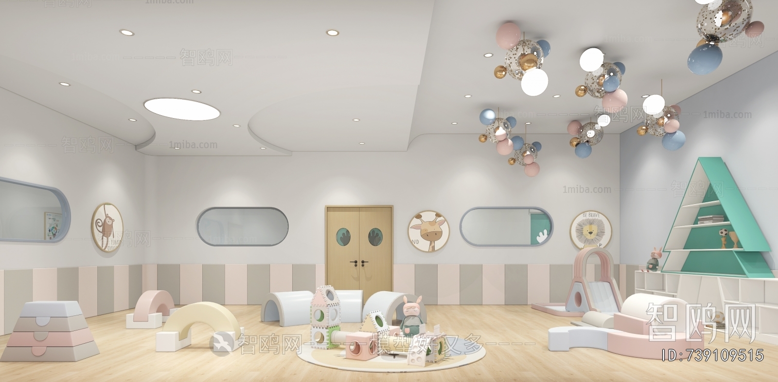 Modern Children's Playroom