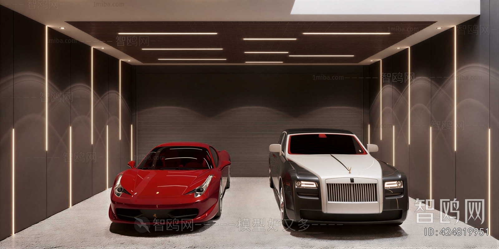 Modern Underground Garage