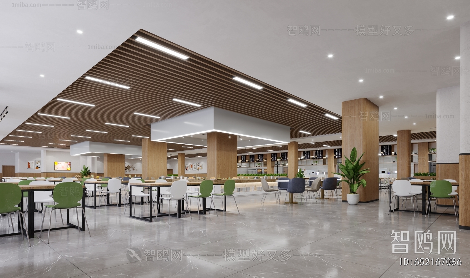 Modern Office Canteen