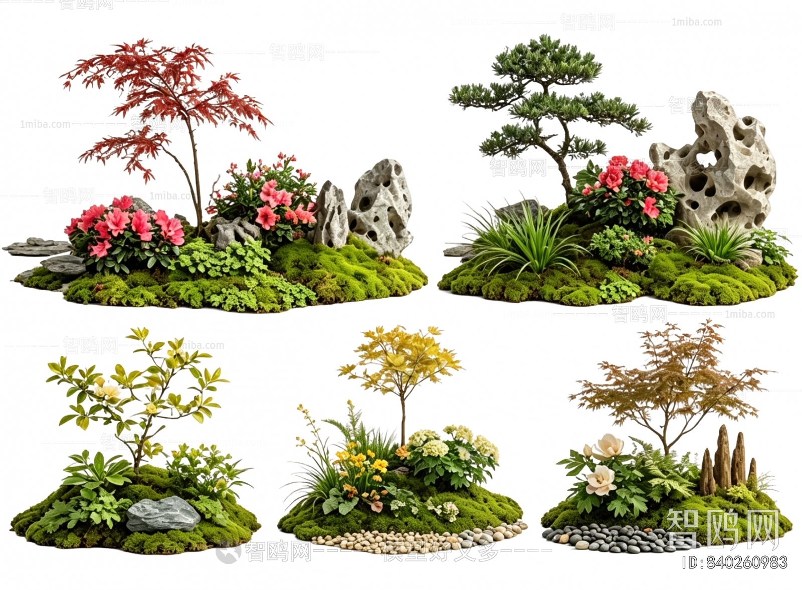 New Chinese Style Plant Landscaping