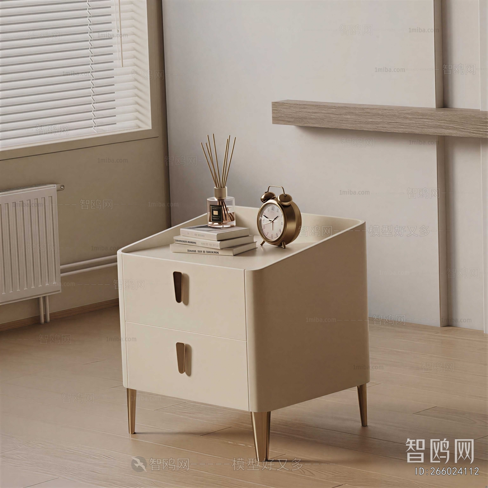 Modern Bedside Cupboard