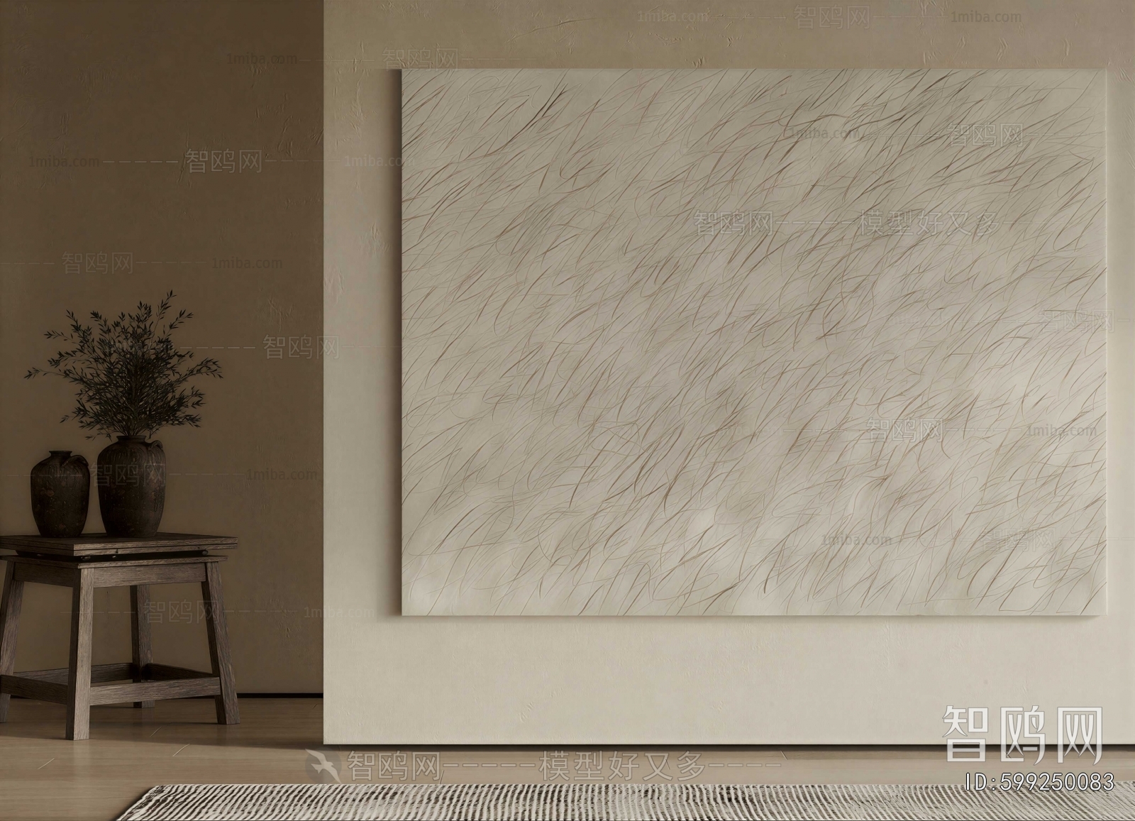 Wabi-sabi Style Painting