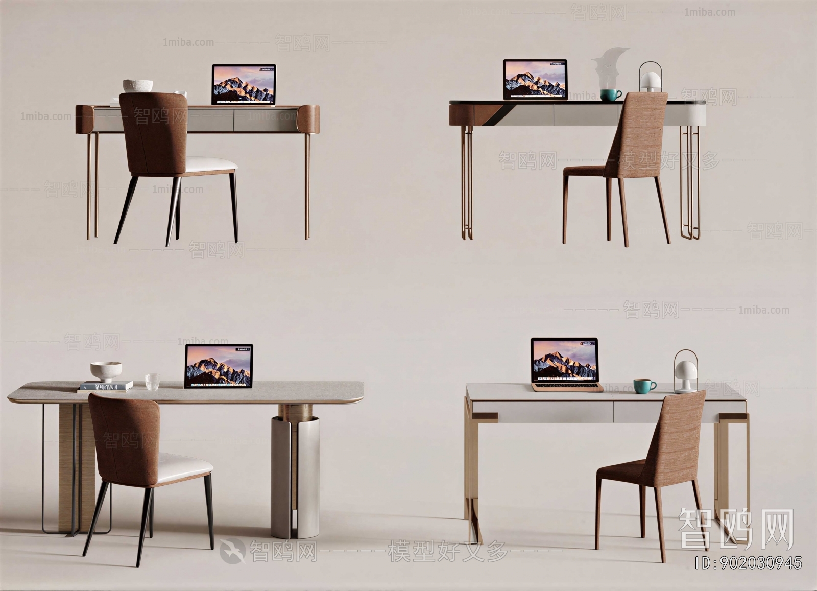 Modern Computer Desk And Chair
