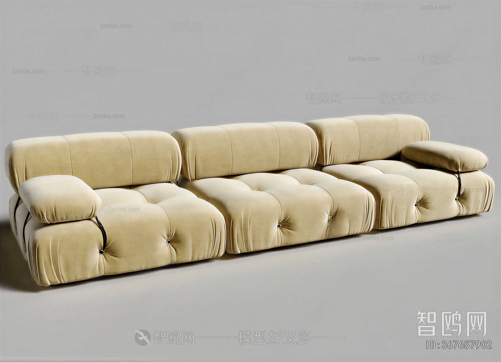 Modern Three-seat Sofa