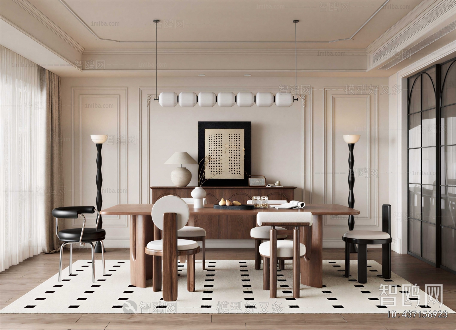 French Style Dining Room
