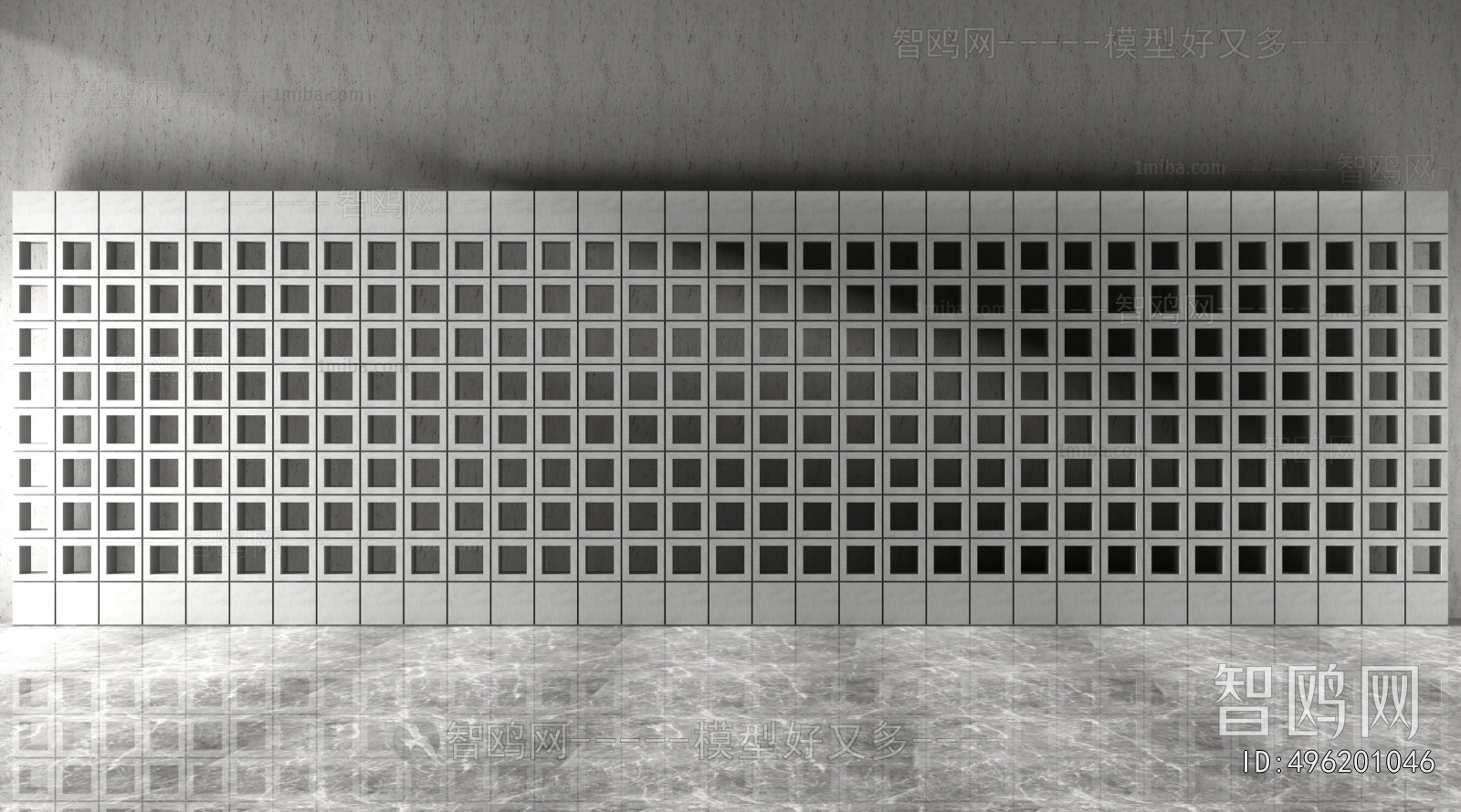Modern Cement Brick Screen Partition