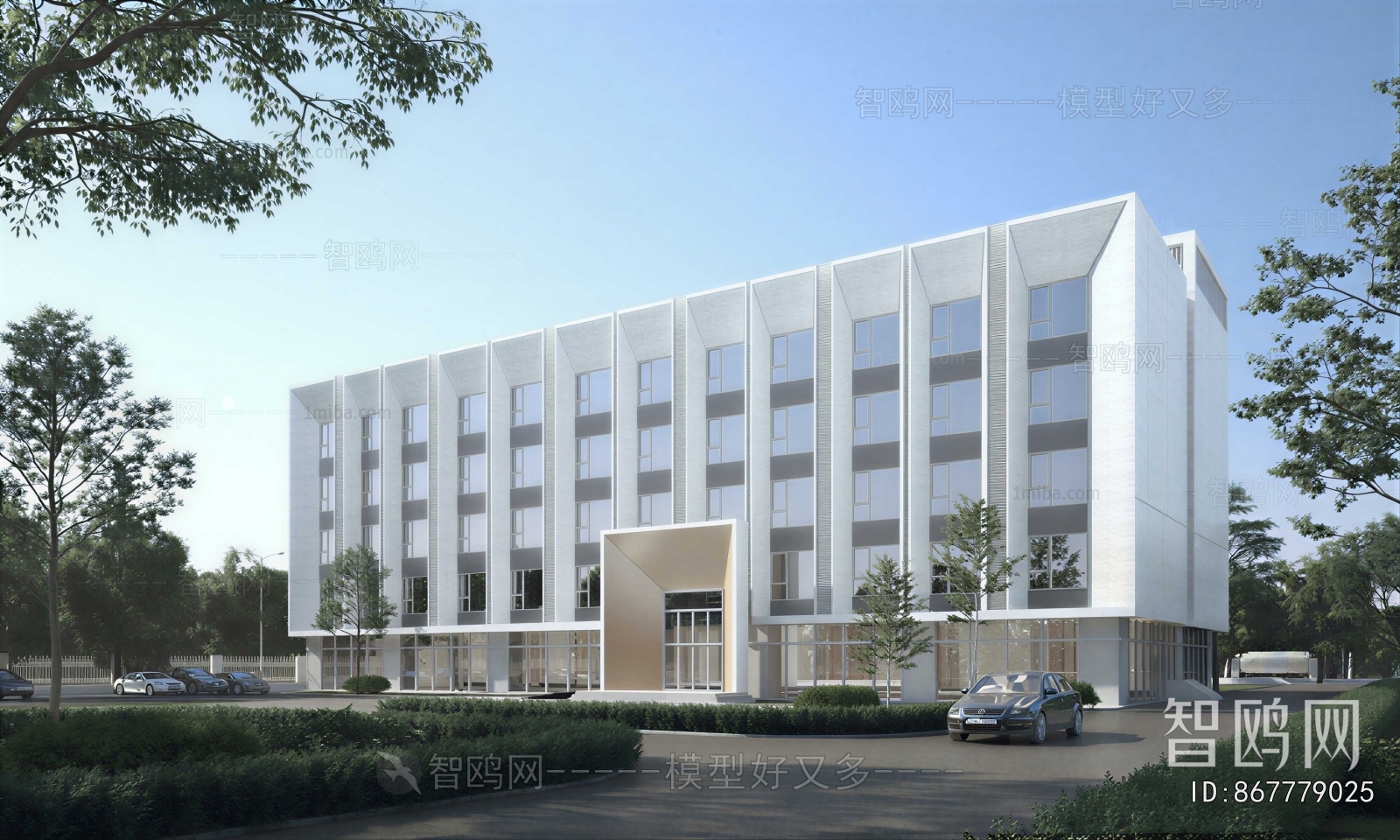 Modern Appearance Of Commercial Building