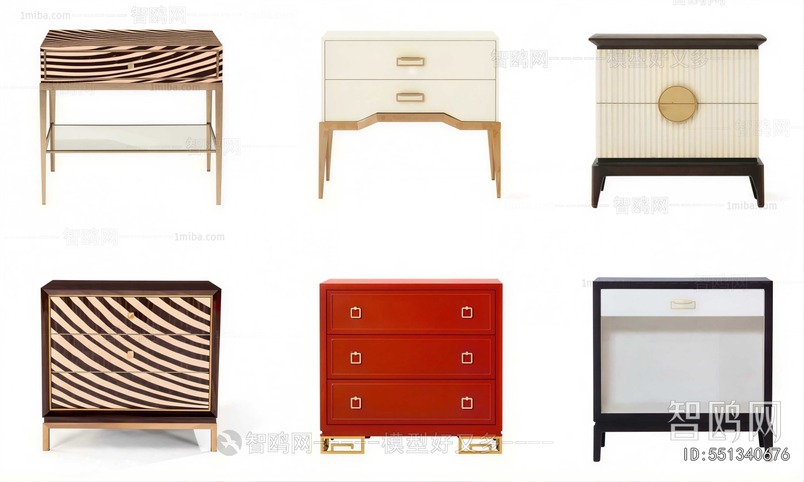 Modern Bedside Cupboard