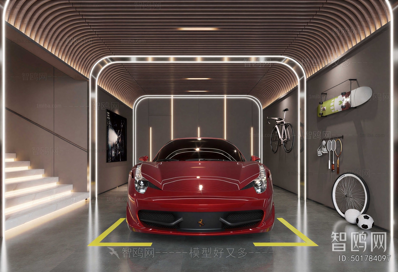 Modern Underground Garage